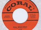 Ivan 45 Real Wild Child 1958 Buddy Holly On Lead Guitar VG+ BB # 68 Coral 62017