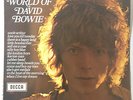 THE WORLD OF DAVID BOWIE LP rare CURLY HAIR sleeve EX+