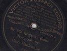 Harry Macdonough - VICTOR MONARCH 3060 - My Old Kentucky Home - LEASE LABEL