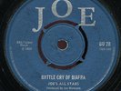 Joe's All Stars - Battle Cry Of Biafra UK JOE 7
