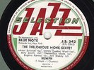 78 rpm Bebop Jazz – Thelonious Monk Sextet – Jazz Selection 542 – off Blue Note