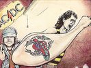 AC/DC LP: DIRTY DEEDS DONE DIRT CH AUSSIE ALBERT 020 COVER=EX- VINYL=EX-/EX 1976