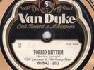 Van Dyke 81842 Cliff Jackson & His Crazy Cats TORRID RHYTHM  EE+ 1930 78 rpm