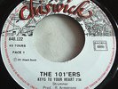THE 101'ERS   KEYS TO YOUR HEART ** 1977 Fr. CHISWICK 45 CLASH