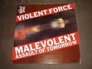 VIOLENT FORCE - Malevolent Assault of Tomorrow LP - Orig.Roadrunner 1987 -