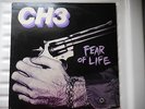 CH3- Fear Of Life LP, US, Used, Posh Boy, 1982, early punk, original, insert