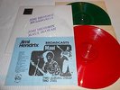 jimi hendrix  maui hawaii - broadcasts  red & marbled green vinyl   tmoq rare
