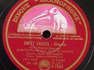 DJANGO REINHARDT/GRAPPELLY  QUINTETTE DU HOT CLUB DE FRANCE NAGASAKI 78tours