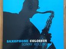 SONNY ROLLINS [Saxophone Colossus] PRESTIGE [RVG/mono/DG] FLAT EDGE PRLP-7079