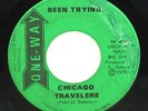 Rare Gospel Funk 45 CHICAGO TRAVELERS Been Trying on One-Way