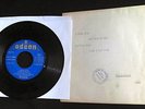 BEATLES SINGLE EP ORIGINAL ESPAÑA SPAIN RARE PROMO EMI ODEON STAMP AÑOS 60