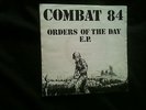 COMBAT 84-ORDERS OF THE DAY EP.PUNK OI SKINHEAD SCREWDRIVER 4-SKINS LAST RESORT