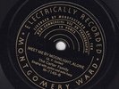 78 RPM - Carter Family - M. W. M-7149 - Meet Me by the Moonlight, Alone