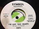 Poets  Ive got two hearts Symbol w/d Northern Soul RnB