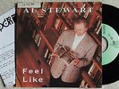 AL STEWART, FEEL LIKE (PDI 1993) RARE SINGLE PROMO SPAIN + INFO FAMOUS LAST WORD