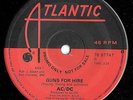 AC/DC -Guns For Hire- 1983 CANADIAN Atlantic PROMO 45  CANADA 
