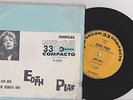 EDITH PIAF. MON DIEU. 33 TRS ODEON COMPACTO. BRASILIERA. + SUPER 45 TRS.