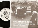 THE AMBER SQUAD (I CAN`T) PUT MY FINGER ON YOU 45+PS 1980 MOD REVIVAL THE JAM