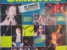 autographe signed serge gainsbourg 33t lp en concert le palace 80 autogramm