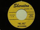 northern soul THE ILLUSIONS Hey Boy SHERATON M-  hear soundclips