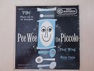 RCA Camden Records PEE WEE THE PICCOLO 45 rpm EP 50s