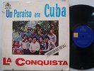 LA CONQUISTA  Un Paraiso era Cuba  SALSA GUAGUANCO LATIN LP MIAMI PROMO