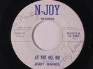 JODY DANIELS: At The Go, Go / Quando Calentia El Sol   45 (autographed) Rock &