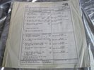 Rare Fame Soundtrack Test Pressing LP & Cue Sheet :  RSO PRC West  EX 1 3080