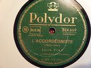 EDITH PIAF - L'accordéoniste - Polydor 524.669  - 78 tours