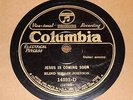 BLIND WILLIE JOHNSON Jesus Is Coming Soon b/w I'm Gonna Run 78 Columbia 14391 EX