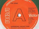 The Kinks Supersonic Rocket Ship UK 1972 RCA Promo RCA 2211