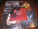 Saxon 5 LP, Crusader, Innocence, Rock The Nations, Destiny, Rock N Roll Gypsies