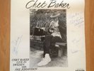 Chet Baker Live In Sweden Original Vinyl 1984 Autographed Signed By Chet Baker