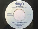 THE RIVIERAS   You Counter Feit Girl   Riley's northern soul funk 45 NM
