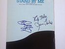 Ben E. King Stand By Me signed sheetmusic Leiber and Stoller sheet music proof