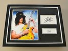 Slash Signed Framed 16x12 Photo Autograph Display Guns N Roses Memorabilia + COA