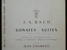 JEAN CHAMPEIL - J.S. Bach -  LP - Vega