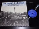 SON HOUSE & J.D. SHORT Blues From The Mississippi Delta LP Folkways MONO Orig