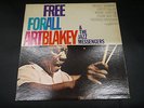 ART BLAKEY+J.M free for all ORIG BLUE NOTE VAN GELDER'EAR' 60'S THICVK PRESS M-