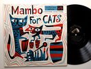 MAMBO FOR CATS - nice EX/EX mid century JIM FLORA cover art exotica jazz