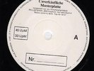Erasure Run To The Sun GERMAN TEST PRESSING Vinyl Single 12inch Mute