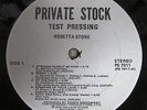 Rosetta Stone - self-titled lp TEST PRESS w/ press release BAY CITY ROLLERS