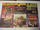 6x Slade: Coz I love You/The Bangin Man/Mamma Weer/Cum on feel/ Gudbye t´Jane