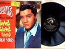 ELVIS PRESLEY GIRLS GIRLS GIRLS US MONO 11/62 LPM 2621 First pressing