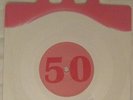 Less Than Jake Birthday Cake Shaped 7” Record On White and Pink Vinyl
