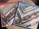 THE BEATLES 1962-1966 & 1967-1970 RARE RED & BLUE APPLE LPS - BOTH EXCELLENT