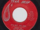 ROCKY GIL It's Not The End 45 on Tear Drop Texas group northern soul HEAR
