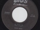 B.O.S. BAND Go Head On 45 on BOS M- VERY RARE TX funk modern soul HEAR