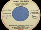 Promo - Iron Maiden - 7'' - Running Free (Live)- Spain - EMI 006-2008187 yellow
