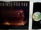 EXCELLENT  * 1st Pressing 1978 WB label * PRINCE FOR YOU LP *  w/ Inner Sleeve